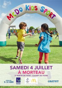 La tournée Mc Do Kids Sport s’arrête à Morteau le samedi 4 juillet. Le samedi 4 juillet 2015 à Morteau. Doubs.  09H30